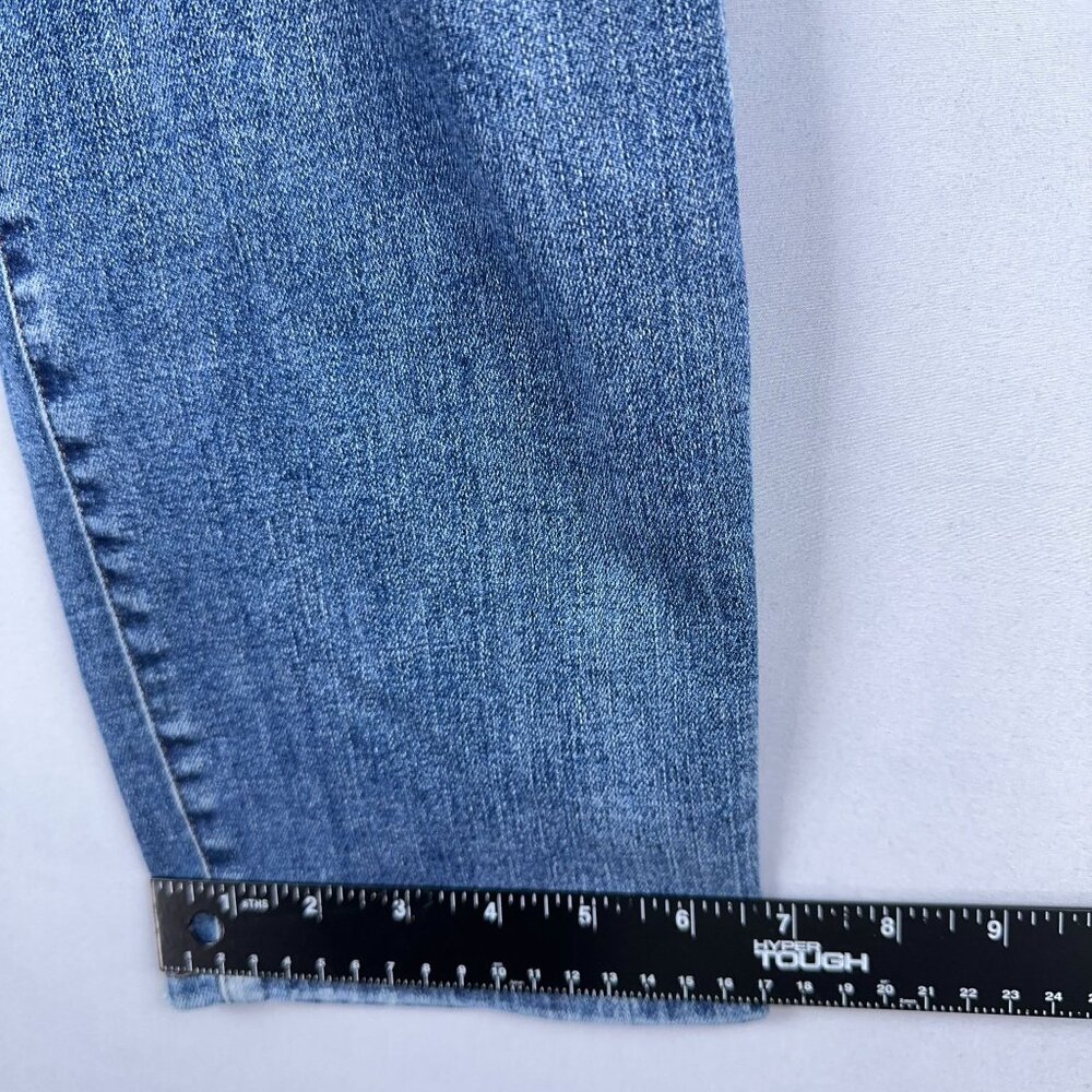 J Crew Vintage Slim Straight Leg Jeans Womens Size 31 High Rise Medium Wash Blue - Picture 10 of 12